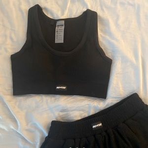Oh Polly black sports bra